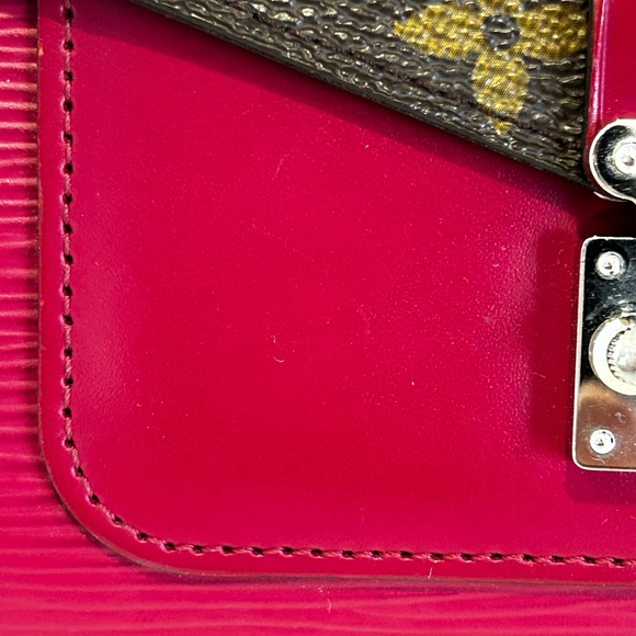Louis Vuitton Marie Rose Fuchsia Monogram Epi Leather Wallet Clutch - Picture 5 of 16